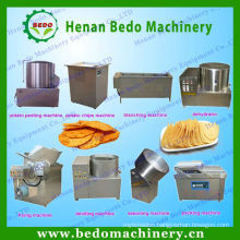 China supplier potato chips machine/potato chips making machine/french fries machine 008618137673245